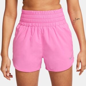 Nike Women's Dri-FIT Ultra High-Waisted 3" Brief-Lined Shorts XXL Pink NWT New